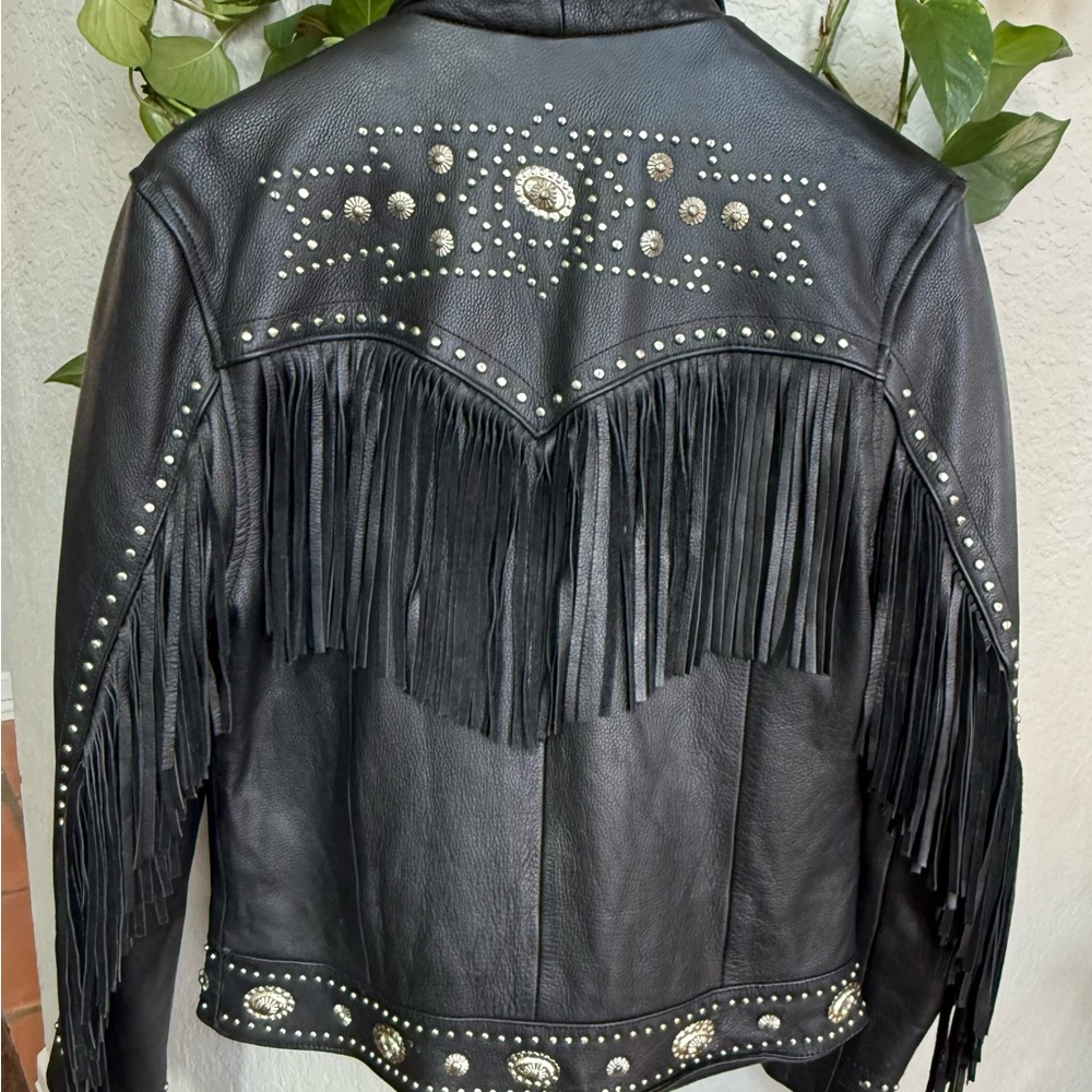 Unik Premium Leather Motorcycle Jacket - S